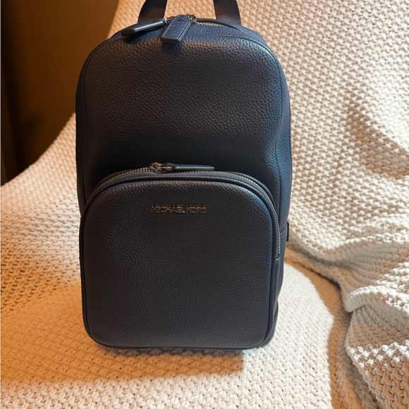 Michael Kors Dark Blue Men's Backpack - Picture 1 of 3